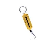 VILLCASE Báscula Portátil de Gancho Colgante Mecánica de 12kg Diseño Humanizado y Aleación de Aluminio para Equipaje y Tienda