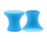 VILLCASE Base de Goma Azul para Horquillas de Meditación 2piezas Soporte Estable Ruido Adecuado para Estudio de Yoga y Relajación
