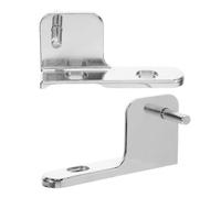 VILLCASE Bisagra de Congelador Profesional de Aleación de Zinc para Puerta de Refrigerador, Apertura Suave y Cierre sin Ruido, Adecuado para Tiendas y Espacios Comerciales, Paquete de 2