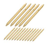 VILLCASE Bolígrafo De 30 Piezas Prensa De Impresión Bolígrafo Dorado Para Empleados Con Pulsador De Calidad