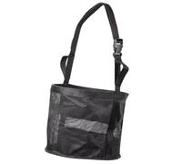 VILLCASE Bolsa de Red para Comida de Caballos Ajustable, Tamaño M 9,5 X 9 Pulgadas, Sistema Antiderrames, para Alimentación Controlada en Establos Aire Libre