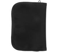 VILLCASE Bolsa Organizadora Resistente de Poliéster para Suministros Médicos de Diabetes, Estuche Portátil Negro Múltiples Compartimentos para Viajes y Control Glucémico