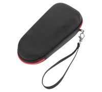 VILLCASE Bolsa para Afeitadora Portátil Roja Doble Cremallera Estuche Rígido para Cortapelos de Hombre Organizador de Viaje Resistente y Compacto