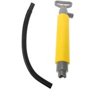 VILLCASE Bomba Amarillo Agua Portátil de Plástico para Kayak Manual | Mango Ergonómico, Drenaje Rápido, Accesorio para Canoa y Embarcación, Ayuda a Sacar Agua