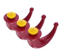 VILLCASE Botella de Lavado Nasal 3 Piezas para Adultos y Limpiador Nasal Doméstico Multifunción de Plástico Seguro Herramienta de Irrigación para Cuidado y Descongestión en Alergias