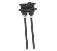 VILLCASE Botón de Descarga Doble para Tanque de Inodoro de Plástico Superficie Lisa y Fácil Instalación, Reemplazo Adecuado para Cisterna en Baños y Hogares