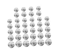 VILLCASE Botones Retro de Metal para Traje, 50 Piezas Tamaño 24l-40l, Botones Decorativos DIY para Costura y Reparación de Ropa Vintage, Accesorios para Manualidades y Prendas