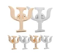 VILLCASE Broches de Aleación Símbolo de Psicología, Set de 6 Pines Dorados y Plateados, Accesorios Multifuncionales para Mujer, Insignias de Solapa y Mochila, Diseño Vintage, Tamaño