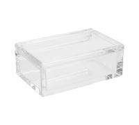 VILLCASE Caja Transparente para Cerillas Tapa Abatible de Acrílico Resistente Humedad y Protección Clima Adecuado para Camping y Equipo de Supervivencia