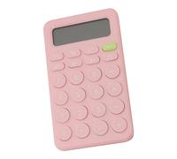VILLCASE Calculadora Básica Portátil de 8 Dígitos para Estudiantes Mini Calculadora de Mano Color Rosa Material de Oficina Ligera y Compacta para Aprendizaje y Contabilidad