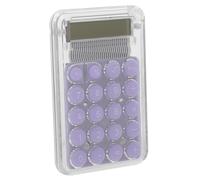 VILLCASE Calculadora Mini Portátil de Mano con Pantalla Digital de Dígitos para Estudiantes y Uso Oficina y Color