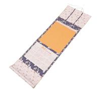 VILLCASE Calendario Chino de Pared 2027 Año Cabra Arte Batik Hecho a Mano, Planificador Mensual en Tela para Colgar, Decoración Tradicional Feng Shui Hogar