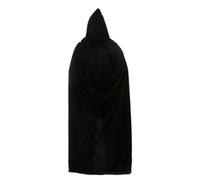 VILLCASE Capa de Disfraz de Vampiro Negra para Halloween, Tela Ligera y Cómoda, Adecuada para Cosplay y Fiestas Temáticas de Hechicería