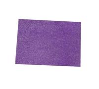 VILLCASE Cartulina Brillante Purpurina Morada A4 30 Hojas para Manualidades, Papel Brillante para Bricolaje Escolar y Scrapbooking, Material Creativo para Tarjetas y Proyectos