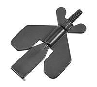 VILLCASE Cerradura De Puerta Portátil Dispositivo De Seguridad para y Hotel Protección para Mujeres Que Solas Instalación Color Negro