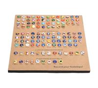 VILLCASE Chinchetas para Mapas de Corcho 291 Unidades Diseño de Bandera Nacional Pasadores Creativos para Oficina y Escuela Clavos Delicados para Marcar Rutas y Ubicaciones en Tableros