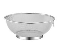 VILLCASE Colador de Acero Inoxidable para Cocina Cesta Escurridora y Malla Fina, Resistente y No Fácil de Romper, Adecuado para Filtrar Aceite y Leche de Soja