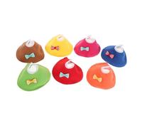 VILLCASE Collar Isabelino para Pájaros de Mascota, Protector de Cuello de Polar Fleece, 7 Piezas para Diferentes Etapas de Recuperación y Calma la Ansiedad