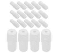 VILLCASE Conector de Mango Roscado para Postes Telescópicos de 19-22 MM, Adaptador Plástico para Escoba y Trapeador, Set de 20 Piezas, Accesorio para Limpieza Profesional