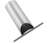 VILLCASE Cortador de Sandía y Melón de Acero Inoxidable Plata Diseño Ergonómico para Uso en Casa, Herramienta Segura y Conveniente para Abrir y Perforar Frutas