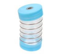 VILLCASE Cubierta Muela Abrasiva para Mini Taladro Eléctrico, Recolector de Martillos Eléctricos de Plástico Azul, Gran Capacidad, Anti Polvo, Ligera, para Uso Profesional y Doméstico