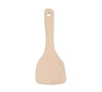 VILLCASE Cuchara de Arroz Utensilio Beige de Madera Antiadherente Adecuado para Probar Sabores y Mezclar Salsas Diseño Resistente para Cocina en Casa