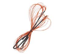 VILLCASE Cuerda de Recurvo para Arco Tradicional de Nylon Naranja Larga Durabilidad y Rendimiento Estable para Recurvos
