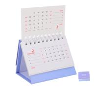 VILLCASE de Escritorio Mini Plano de Mesa con Diseño Compacto para Oficinas y para Organización y Programación
