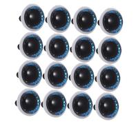 VILLCASE De Ojos De Seguridad De Resina con , Animales De Peluche De Ganchillo, Forma De Luna, Globos Oculares Realistas para Proyectos De Manualidades, Accesorios para