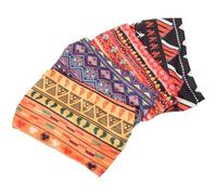 VILLCASE Diademas Africanas para Mujer Banda Ancha Elástica Estampado Retro Africano 4 Unidades para Yoga Deporte y Uso Diario Accesorio para Cabello Antideslizante y Cómodo