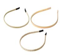 VILLCASE Diademas Metálicas Doradas 3piezas para Cabello Diseño Único y Especial, Accesorios Pelo Ideales para Photo Prop y Eventos de Mujeres