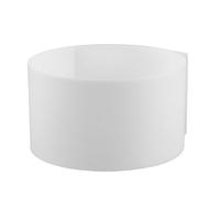 VILLCASE Difusor de Tira de Luz LED de Acrílico Blanco Acabado Semipermeable, Reduce el Deslumbramiento y Ofrece un Resplandor Suave para Iluminación en Salones y Tiendas