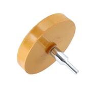 VILLCASE Disco Abrasivo de Caucho Rápido de 88 Mm/100 Mm para Quitar Adhesivos, Rueda de Pulido de Coche Amarilla Compatible Taladro Eléctrico, Removedor de Goma para Pintura Automotriz