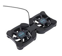 VILLCASE Enfriador Portátil para Laptop Soporte con Ventilador USB Diseño Plegable Consumo Energético para Evitar Sobrecalentamiento