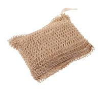 VILLCASE Esponja de Lufa de Baño de Doble Cara, Esponja Vegetal de Ramee para Ducha y Baño, Exfoliante Corporal, Purificación Profunda, Ligera,