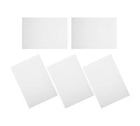 VILLCASE Estabilizador Adhesivo Soluble en Agua para Bordado Papel No Tejido Autoadhesivo 21X30 CM 5 Láminas para Máquina y Bordado a Mano Posicionamiento Preciso y Limpieza Total