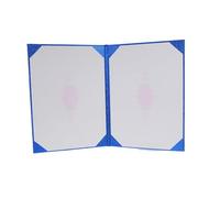 VILLCASE Estuche para Certificados A4 Azul Brillante Grueso Carpeta Protectora Rígida para Diplomas y Documentos Oficiales Funda para Presentación y Conservación Segura de Certificados