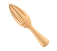 VILLCASE Exprimidor de Limón Manual de Haya 2 Piezas, Herramienta de Cocina para Jugos Frescos en Hogar y Cocina, Diseño Compacto y Resistente
