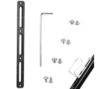 VILLCASE Extensor de Portabotellas de Metal Ajuste de Orificio y Fijación de Tornillo, Soporte para Portabidón de Bicicleta para Uso en Ciclismo Urbano Montaña