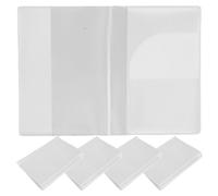 VILLCASE Funda para Pasaporte Resistente al Desgaste E de PVC Diseño Grueso y Múltiples Ranuras Organizador de Documentos Adecuado para Estudiantes y Viajeros para Estudiantes y Viajeros