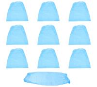 VILLCASE Fundas Desechables para Cama de Masaje 90×215 Cm, Cubrecama y Transpirable, Sábana de Salón Anticorrosión para Hotel y SPA, Pack 10 Unidades, Color Azul PP