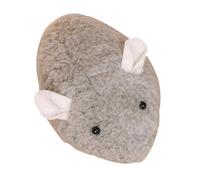 VILLCASE Gatos Ratón de Cuerda Gris 10 Cm, Interactivo para Gatos de Interior y Exterior, Ratoncito de Peluche para Masticar y Jugar, Suministro para Mascotas