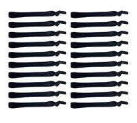 VILLCASE Gomas Elásticas Cabello Ideales para Uso Diario y Actividades al Aire Libre 20 Diseño Simple, Ajustables, Material de Banda de Goma, Piel Amable para Hombre