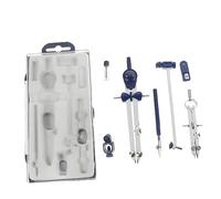 VILLCASE Herramientas De Brújulas Kit De 7 Brújulas De Dibujo Para Matemáticas y Diseño