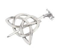 VILLCASE Horquilla Decorativa Vintage de Aleación Diseño Retro para Mujer, Pinza Pelo Estilo Vikingo Celta, Accesorio Elegante para Celebraciones y Uso Casual