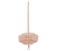 VILLCASE Huso de Hilo para Crochet de Madera Khaki Diseño Elegante, Sistema de Rueca para Mejorar Eficiencia y Uso Versátil en Estudios Textiles y Fines Educativos