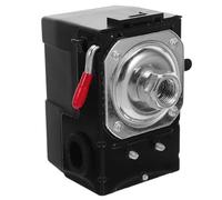 VILLCASE Interruptor de Presión Diseño Horizontal para Compresor de Aire Manija Conveniente, Presión de Trabajo 0.8mpa (90-120psi) Adecuado para Pintura en Spray y Inflado de Neumáticos
