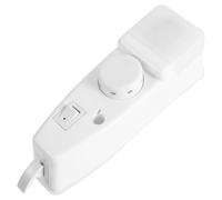 VILLCASE Interruptor Termostato para Frigorífico con Carcasa de Plástico de Color Claro y Luz Brillante, Ajuste de Temperatura Preciso para Control en Compartimento Frío