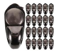 VILLCASE Juego De 40 Conjunto de 40 Cierres Metálicos Aplicables para Botas y Botas de Senderismo, Adecuado para Reparación de Calzado y Artesanía en Cuero Diseño Moderno y Elegante