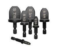 VILLCASE Juego de Herramientas de Estampación de Cobre Expansor de Tubos de Acero Negro, Portátil para Aire Acondicionado, Adecuado para Celebracion Verano